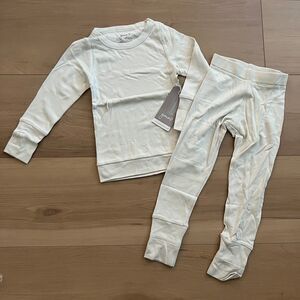 NWT Goumi Kids Birch Toddler Loungewear SZ 4T Joggers Bamboo Pajamas